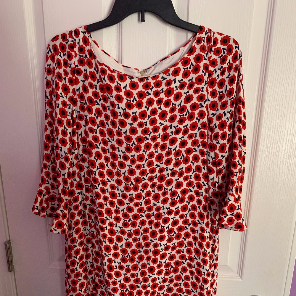 Kate Spade Size 6 Flower Printed Dress